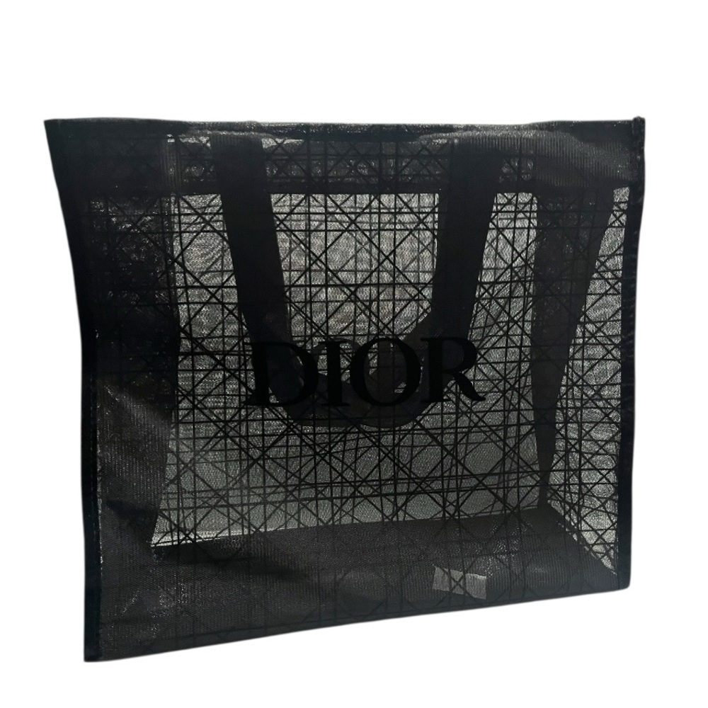 NEW Dior Black Mesh Tote Bag Limited Edition Rare - Picture 3 of 8